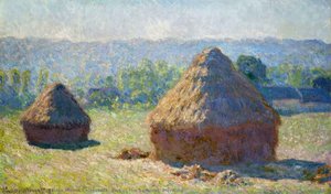 Haystack. Fin Del Verano. Mañana — Claude Monet