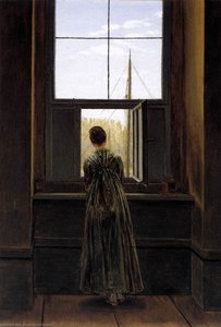 Donna Alla Finestra — Caspar David Friedrich