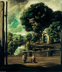 A Romantic Landscape — جيمس فيرير برايد