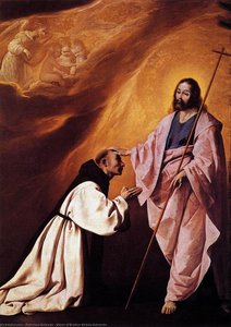 Vision Of Brother Andrés Salmerón — Francisco De Zurbarán