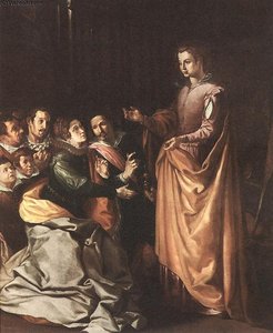 St Catherine Appearing To The Prisoners — Francisco De Herrera