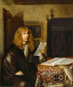 Retrato De Un Hombre Leyendo — Gerard Ter Borch
