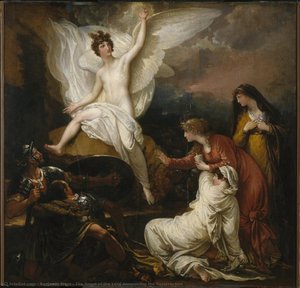 The Angel Of The Lord Announcing The Resurrection — Benjamin West