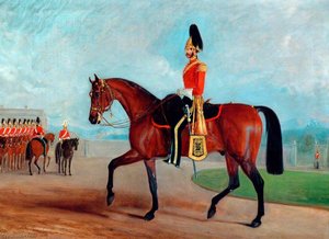 Lieutenant Colonel Arthur Bentinck, Commanding The 7th (princess Royal's) Dragoon Guards (1854–1857) — John Ferneley, Snr