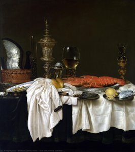 Still Life With A Lobster — Willem Claesz Heda