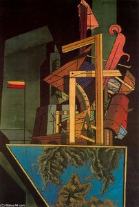 Die Melancholie Des Abschieds — Giorgio De Chirico