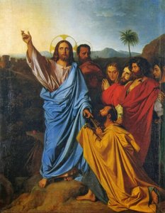 Cristo Che Consegna A Pietro Le Chiavi Del Paradiso — Jean-auguste-dominique Ingres