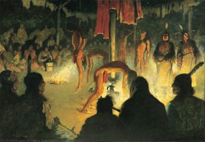 Il Danza Del Sole — Frederic Remington