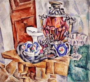 Still Life. Samovar. — Pyotr Konchalovsky