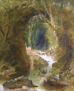 Lydford Bridge On The Avon, Brent, Devon — John Gendall