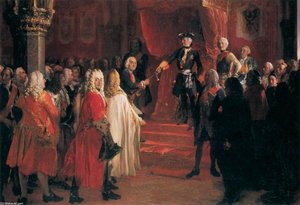 The Allegiance Of The Silesian Diet Before Frederick Ii In Breslau — Adolph Von Menzel