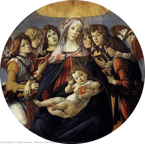Madonna Della Melagrana — Sandro Botticelli