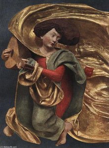 High Altar Of St Mary (angel With Lute) — Wit Stwosz
