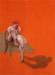 Triptych, Left — Francis Bacon