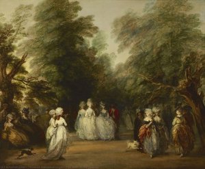 La Mall A St. James — Thomas Gainsborough