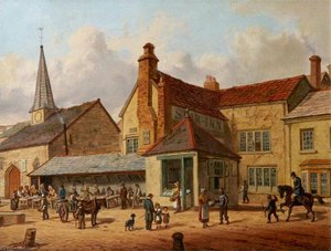 The Fish Shambles, St Nicholas' Chapel And 'the Old Star' Inn, Barnstaple, Devon — Joseph Kennedy