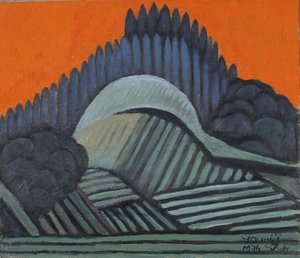 Tea Garden In The Woods — Tamiji Kitagawa