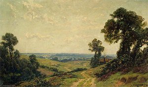 Valley Of The Gipping, Suffolk — Frederick George Cotman