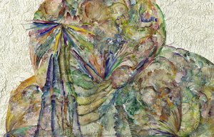 Herring Grows Two Arms And Becomes Half-human, Half-fish (details) — Wu Jian’an