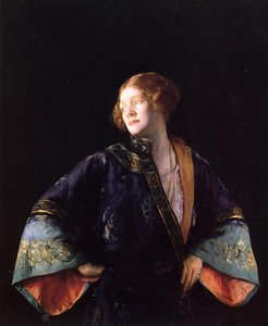 The Blue Mandarin Coat (aka The Blue Kimono) — Josef Decamp