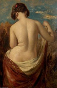 Study Of A Half Nude Figure — William Etty