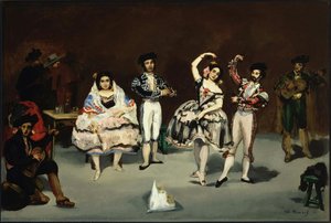 Spanisches Ballet — Édouard Manet