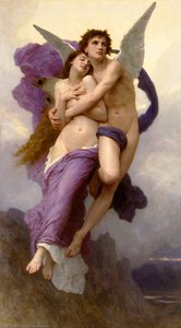 Le Ravissement De Psyche (auch Bekannt Als Die Entführung Der Psyche) — William-adolphe Bouguereau
