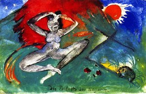 La Toilette Della Negretta — Franz Marc