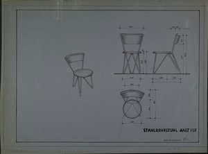 Tubular Steel Chair — Franz Ehrlich