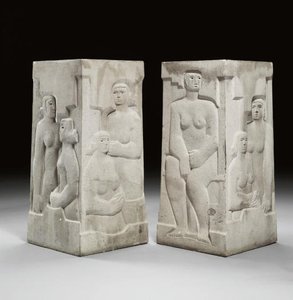 Six Garden Reliefs — Henry Moore