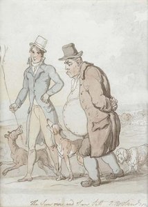 The Sunrise And Sunset — Thomas Rowlandson