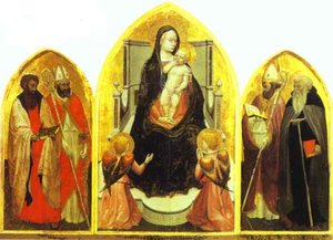 St. Giovenale Triptych — Masaccio