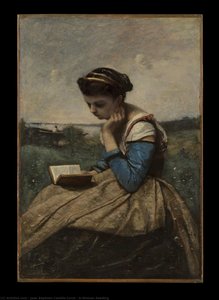 A Woman Reading — Korot