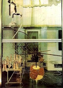 La Mariée Mise À Nu Par Ses Célibataires, Même (grande Vetro) — Marcel Duchamp