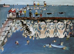 Under The Pier — Sir Sidney Robert Nolan