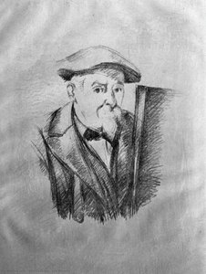Autorretrato — Paul Cézanne