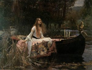 La Dama Di Shalott — John William Waterhouse