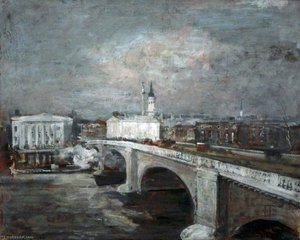 London Bridge — Jacques-émile Blanche