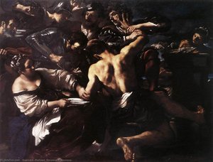 Samson Captured By The Philistines — Guercino