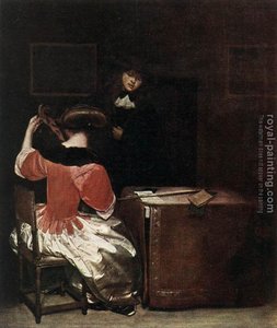 The Music Lesson — Gerard Ter Borch