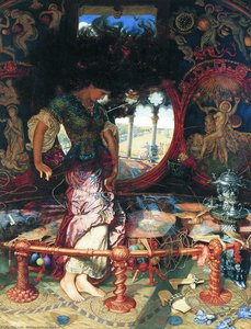 Die Dame Von Shalott — William Holman Hunt