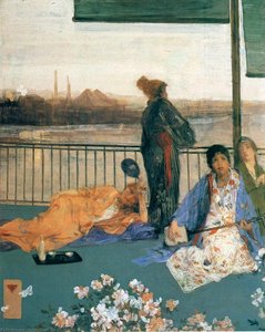 Variazioni Di Colore Pelle E Verde: Il Balcone — James Abbott Mcneill Whistler
