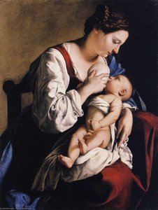 Madonna And Child — Orazio Gentileschi