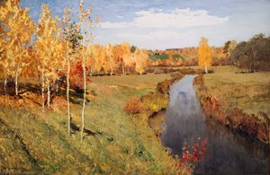 Golden Autumn — Isaak Levitan