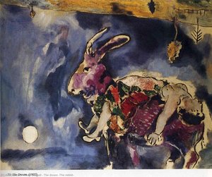 El Sueño (el Conejo) — Marc Chagall