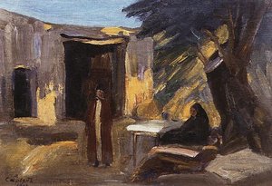 Evening In The Garden — Martiros Sarian