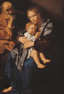 The Holy Family — Bartolomeo Cavarozzi