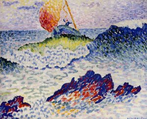 Das Schiffbruch — Henri Edmond Cross