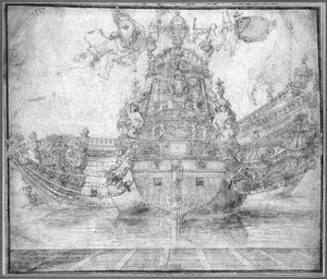 Design For The Decoration Of A Warship — Pierre Puget