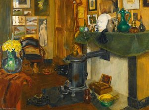 La Chambre De L'artiste — Henri Jacques Evenepoel